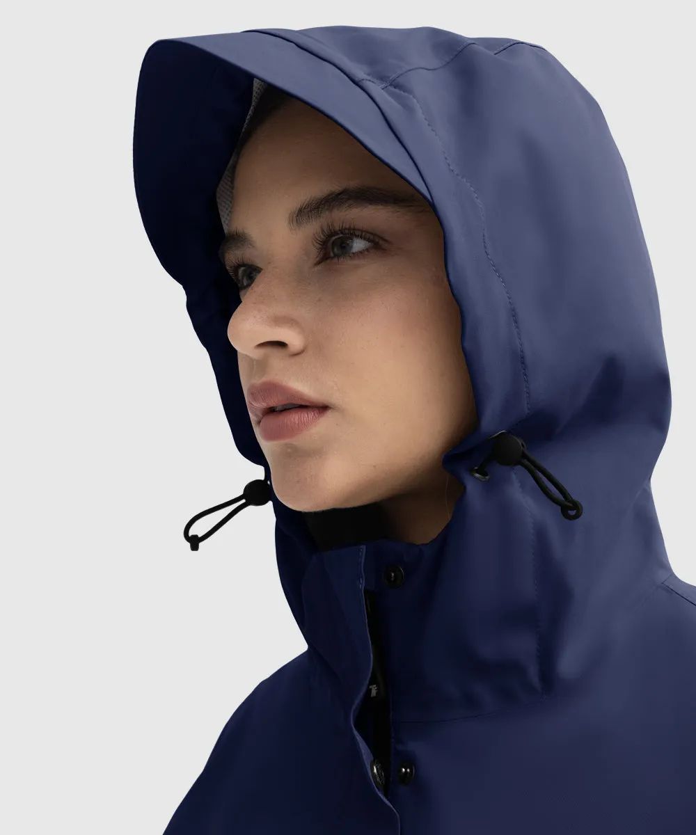 Women's Hood Cycling Bike Waterproof Jackets