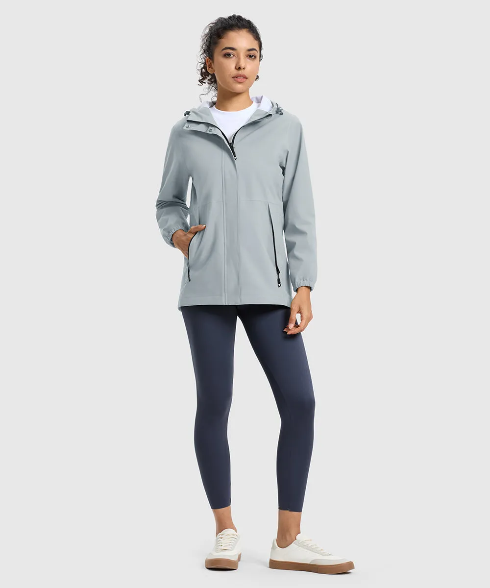 Women's Hood Cycling Bike Waterproof Jackets