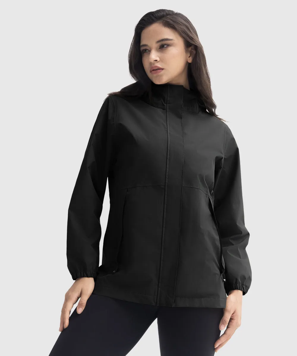 Women's Hood Cycling Bike Waterproof Jackets