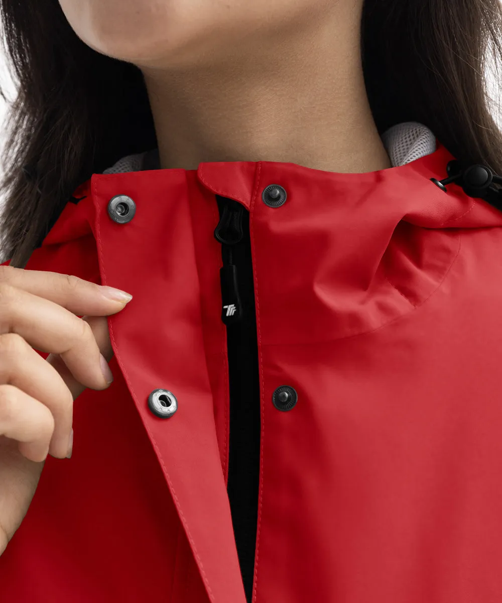Women's Hood Cycling Bike Waterproof Jackets